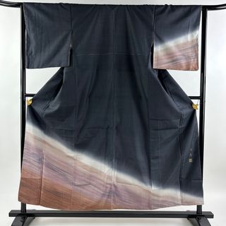 訪問着 身丈155.5cm 裄丈64.5cm 正絹 美品 名品 【中古】(着物)