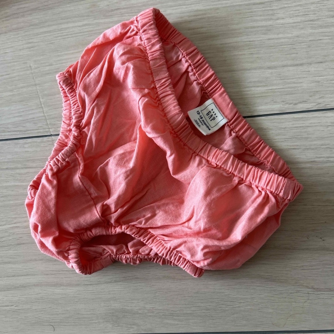 babyGAP(ベビーギャップ)の【中古】GAP ワンピース 花柄 ピンク80cm キッズ/ベビー/マタニティのベビー服(~85cm)(ワンピース)の商品写真