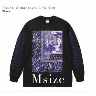 シュプリーム(Supreme)の24ss 新品 supreme SAINT SEBASTIAN L/S TEE(Tシャツ/カットソー(七分/長袖))