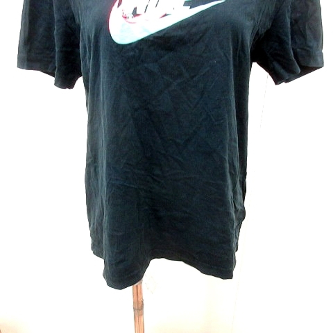 NIKE(ナイキ)のナイキ NIKE THE NIKE TEE カットソー Uネック 半袖 M 紺 レディースのトップス(カットソー(半袖/袖なし))の商品写真