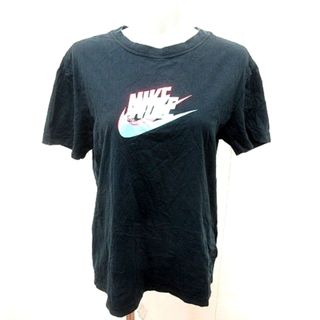 NIKE - ナイキ NIKE THE NIKE TEE カットソー Uネック 半袖 M 紺