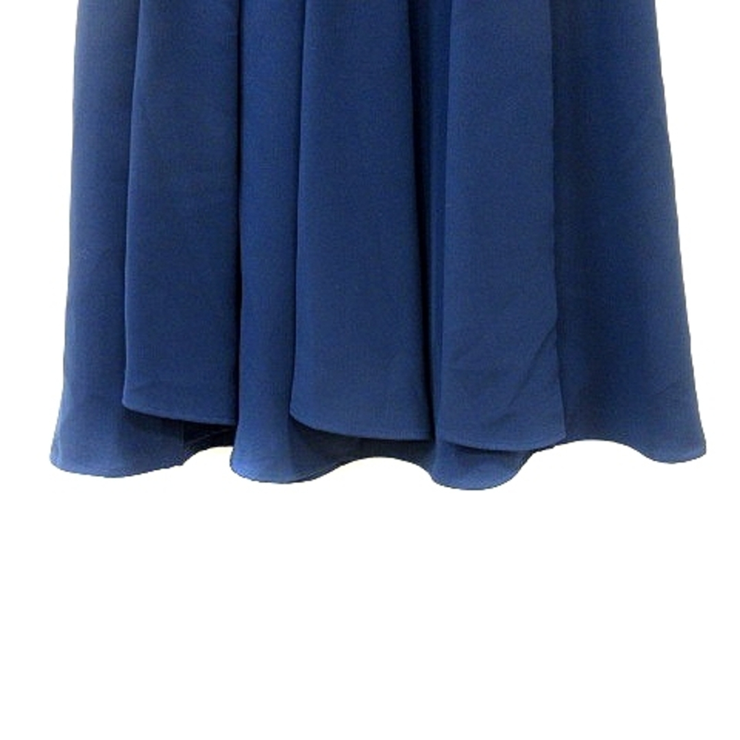 Swingle(スウィングル)のスウィングル Swingle プリーツスカート ひざ丈 S 青 ブルー /MN レディースのスカート(ひざ丈スカート)の商品写真
