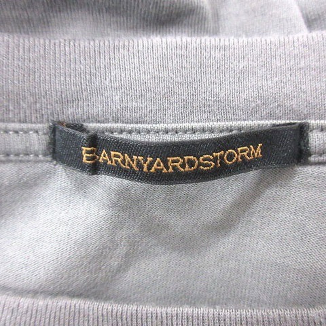 BARNYARDSTORM(バンヤードストーム)のバンヤードストーム Tシャツ カットソー クルーネック オーバーサイズ 半袖 F レディースのトップス(Tシャツ(半袖/袖なし))の商品写真