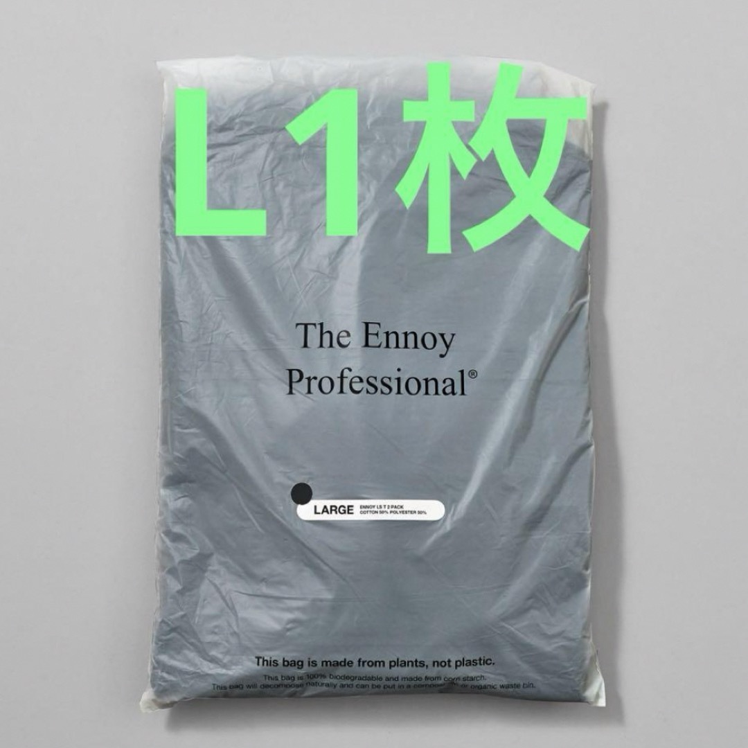 ennoy 2Pack L/S T-Shirts (BLACK)の通販 by セレクトショップ｜ラクマ