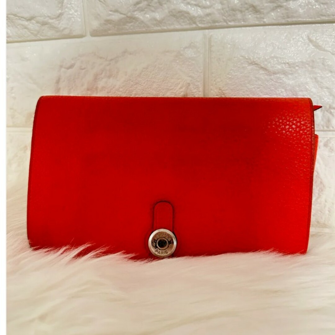 HERMES エルメス ドゴン 長財布 レザー 正規品 HERMES エルメス ドゴン 長財布 レザー 正規品