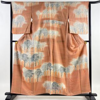 訪問着 身丈157cm 裄丈65.5cm 正絹 美品 秀品 【中古】(着物)