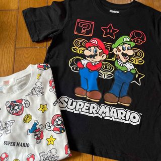 男の子　半袖Tシャツ スーパーマリオ 2枚セット 140cm(Tシャツ/カットソー)