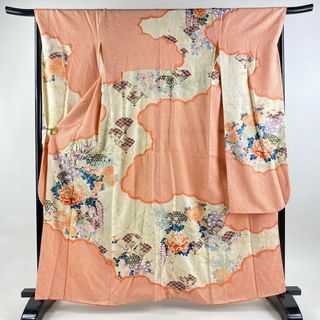 振袖 身丈162cm 裄丈68cm 正絹 秀品 【中古】(着物)