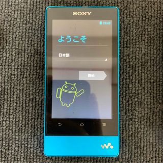 ウォークマン(WALKMAN)のSONY WALKMAN NW-F807ソニー ウォークマン 64GB ブルー(ポータブルプレーヤー)