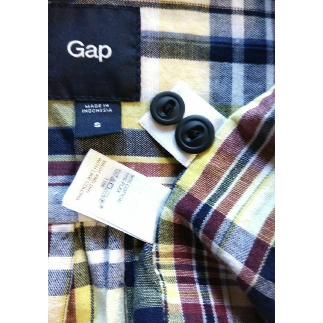 GAP(ギャップ)の★GAP★チェック★シャツ★綿麻生地★ メンズのトップス(シャツ)の商品写真