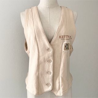 ケティ(ketty)のケティ　チェック切り替え　スエット　ベスト(ベスト/ジレ)