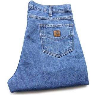 carhartt - carharttカーハート デニムパンツ w38 L32★SDP2635 オールド ジーンズ ワーク ストリート ビッグサイズ ストーンウォッシュ