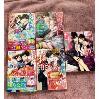 お別れした凄腕救急医に見つかって最愛ママになりました他TL小説5冊セット(文学/小説)