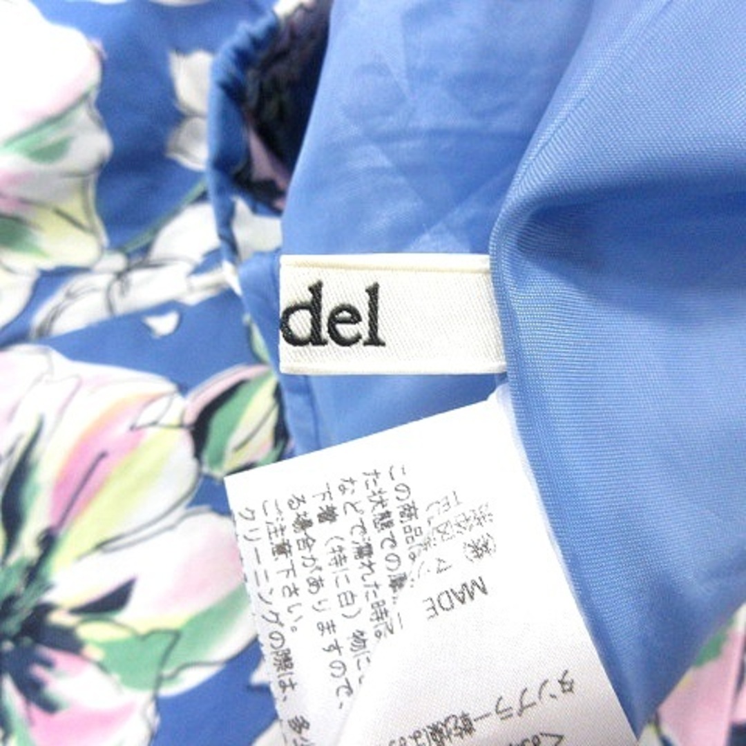 SNIDEL(スナイデル)のスナイデル snidel フレアスカート ひざ丈 花柄 F 青 ブルー /AU レディースのスカート(ひざ丈スカート)の商品写真
