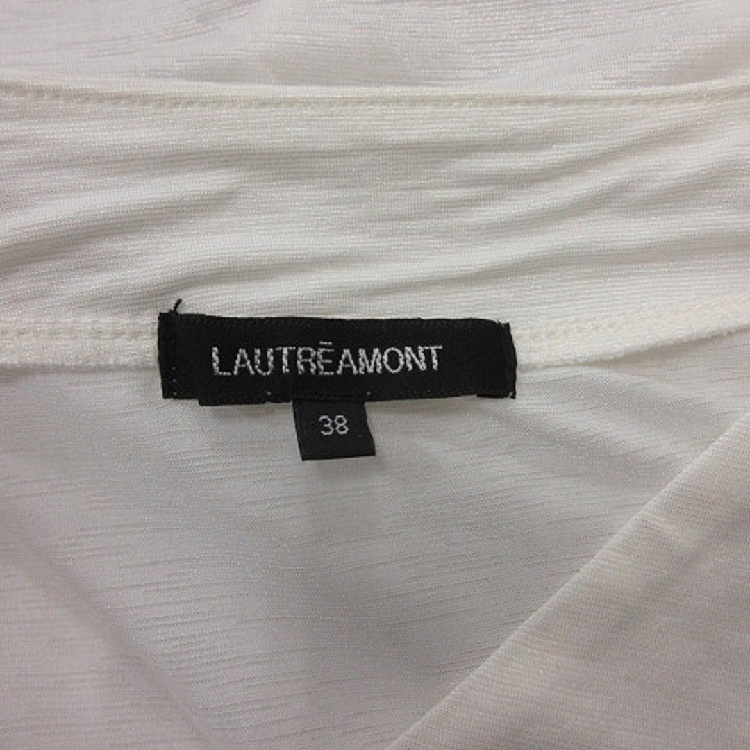 LAUTREAMONT(ロートレアモン)のロートレアモン チュニック カットソー 半袖 38 白 ホワイト /YI レディースのトップス(チュニック)の商品写真
