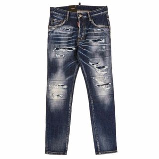 ディースクエアード(DSQUARED2)のDSQUARED2 ディースクエアード ジーンズ S71LB1261 S30789 メンズ デニム 470 BLUE ブルー サイズ44/XS(デニム/ジーンズ)