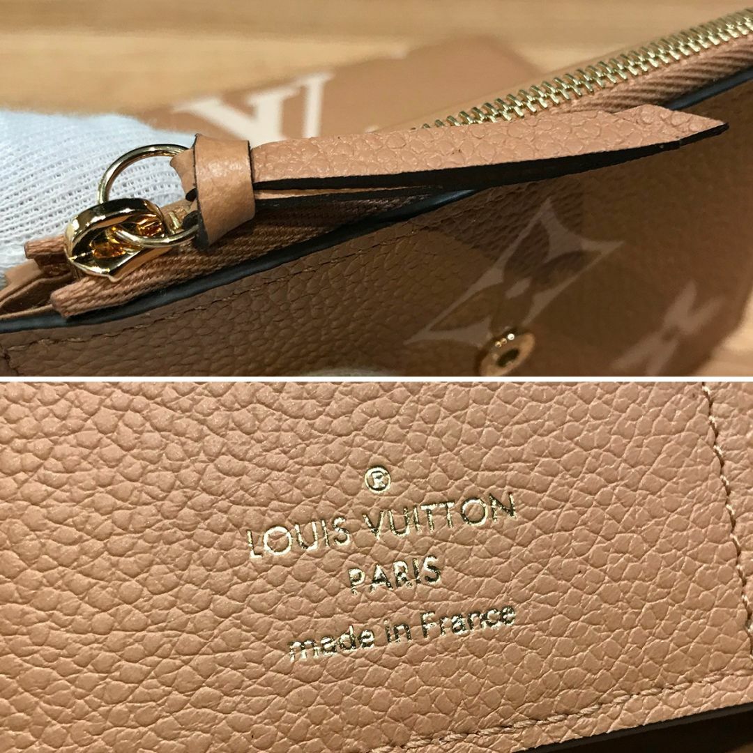 LOUIS VUITTON(ルイヴィトン)の新品同様 ルイヴィトン アンプラント ポルトフォユヴィクトリーヌ アリゾナ レディースのファッション小物(財布)の商品写真