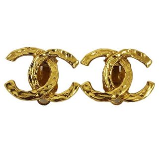 シャネル(CHANEL)のCHANEL シャネル ヴィンテージ ココマーク イヤリング アクセサリー ジュエリー 定番 ゴールド 箱付き 【良品】 52404K116(イヤリング)