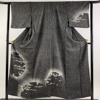 訪問着 身丈154.5cm 裄丈63cm 正絹 秀品 【中古】(着物)