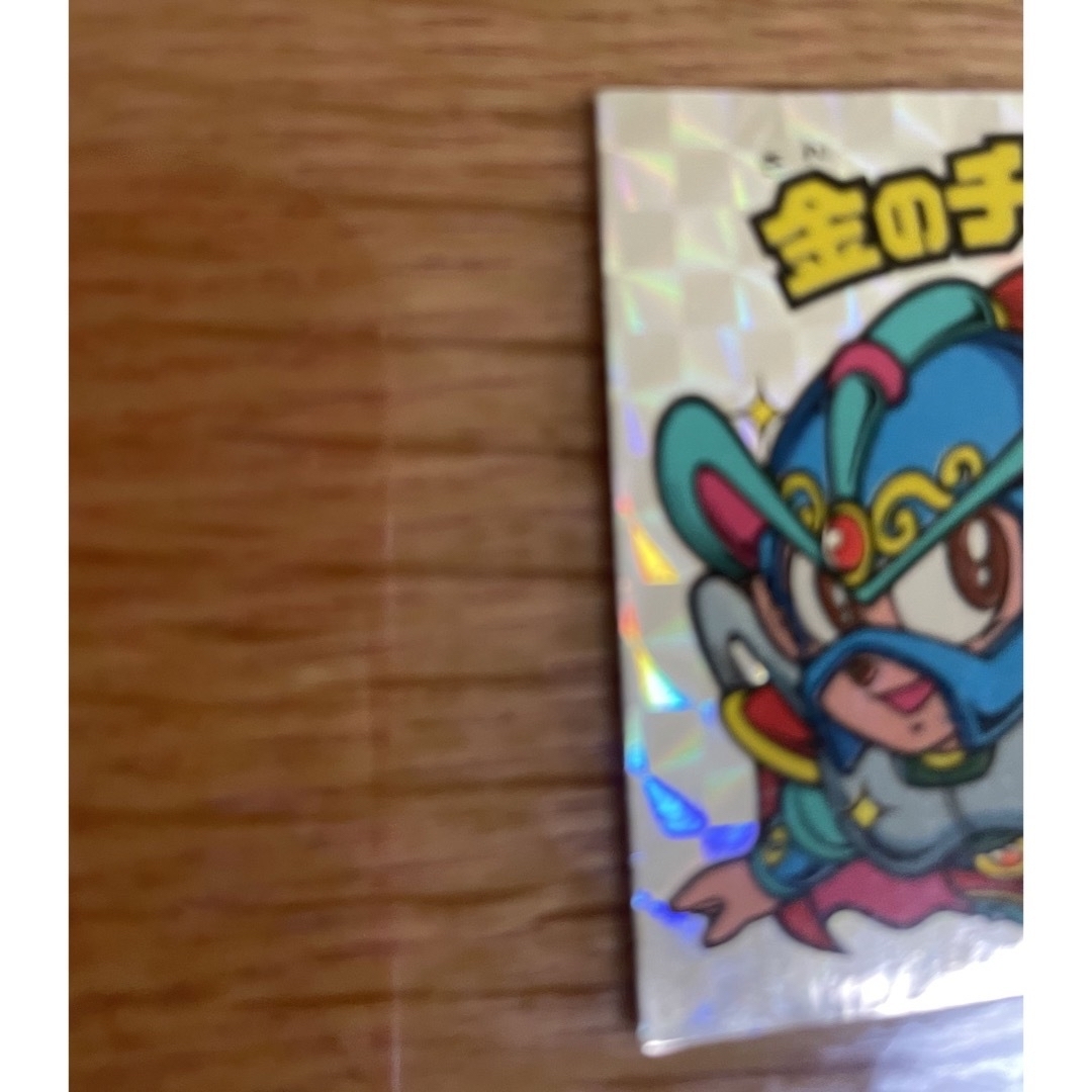 bikkuriman（LOTTE）(ビックリマン)の金のチータン　メタンデル　修正前　旧ビックリマンシール エンタメ/ホビーのコレクション(その他)の商品写真