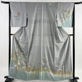 訪問着 身丈163.5cm 裄丈66cm 正絹 美品 秀品 【中古】(着物)