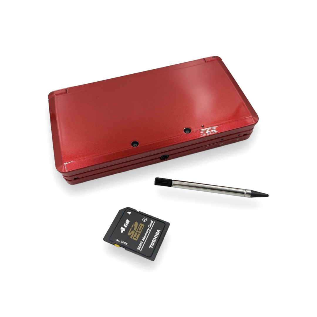 ニンテンドー3DS 本体 フレアレッド ニンテンドー3DS 本体 フレアレッド