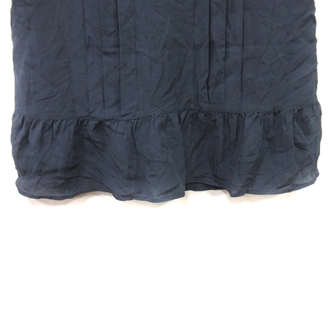 PAUL & JOE SISTER(ポール&ジョーシスター)のポール&ジョー シスター タイトスカート ひざ丈 ティアード 絹 38 グレー レディースのスカート(ひざ丈スカート)の商品写真