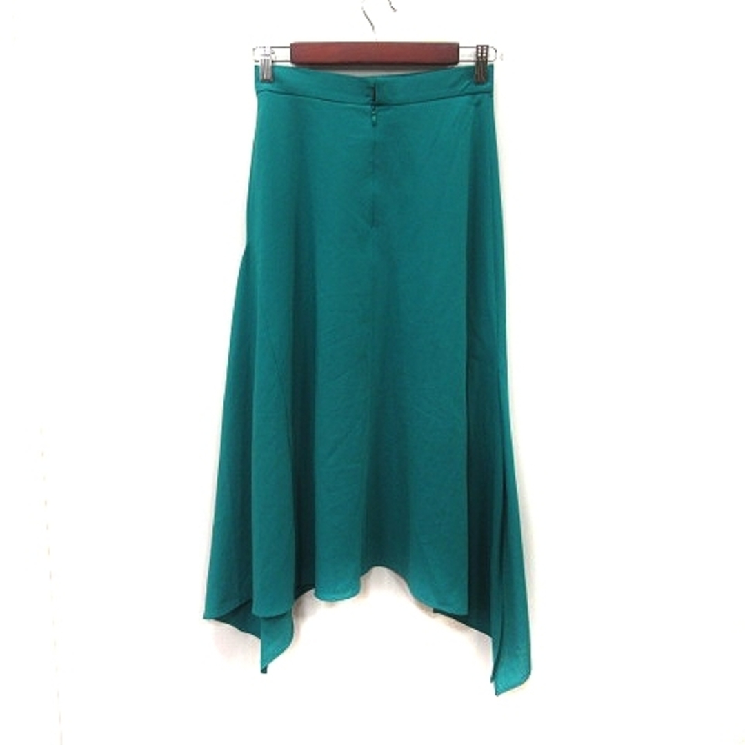 アルアバイル フレアスカート ロング 1 緑 グリーン /YI レディースのスカート(ロングスカート)の商品写真
