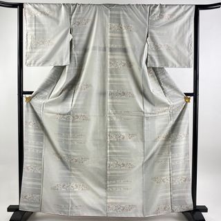 紬 身丈164.5cm 裄丈64cm 正絹 名品 【中古】(着物)