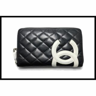 シャネル(CHANEL)のシャネル 12番台 カンボンライン SV金具 長財布■04ho113087-1M(財布)