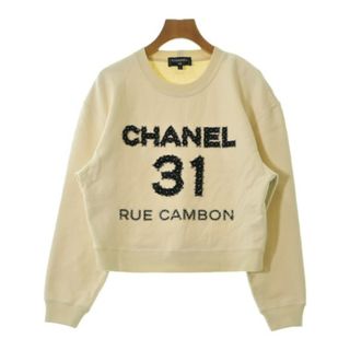 CHANEL - CHANEL シャネル スウェット S アイボリー 【古着】【中古】