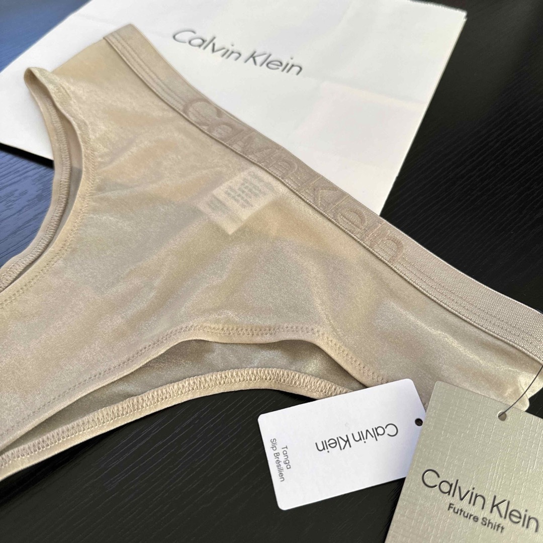 Calvin Klein(カルバンクライン)のカルバンクライン 下着 ショーツ ビキニ 速乾 パンツ XS S シースルー レディースの下着/アンダーウェア(ショーツ)の商品写真