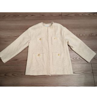 ella トレンチケープコート フリルカラー ビック襟 ショートトレンチの ella トレンチケープコート フリルカラー ビック襟 ショートトレンチの