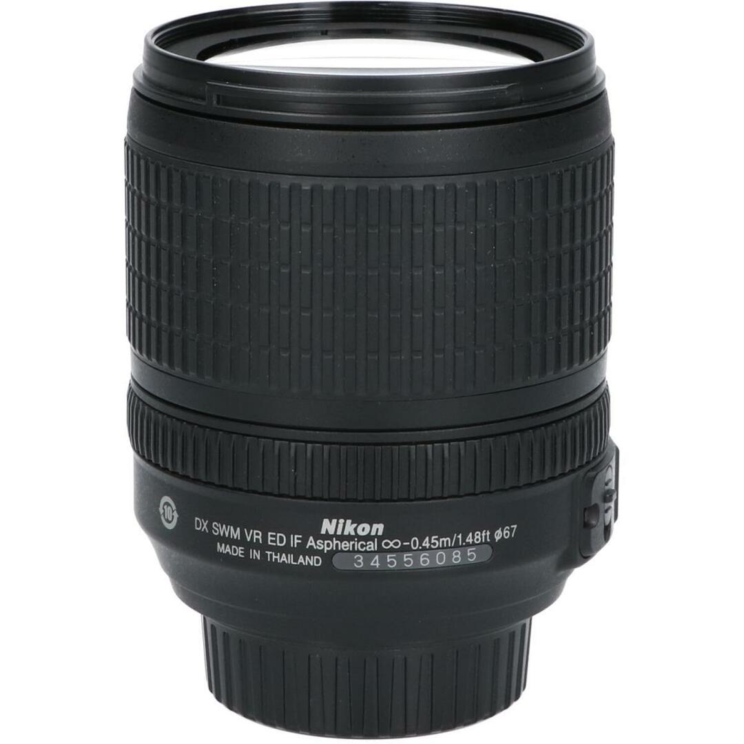 Nikon(ニコン)のＮＩＫＯＮ　ＡＦ－Ｓ　ＤＸ１８－１０５ｍｍ　Ｆ３．５－５．６Ｇ　ＶＲ スマホ/家電/カメラのカメラ(レンズ(ズーム))の商品写真