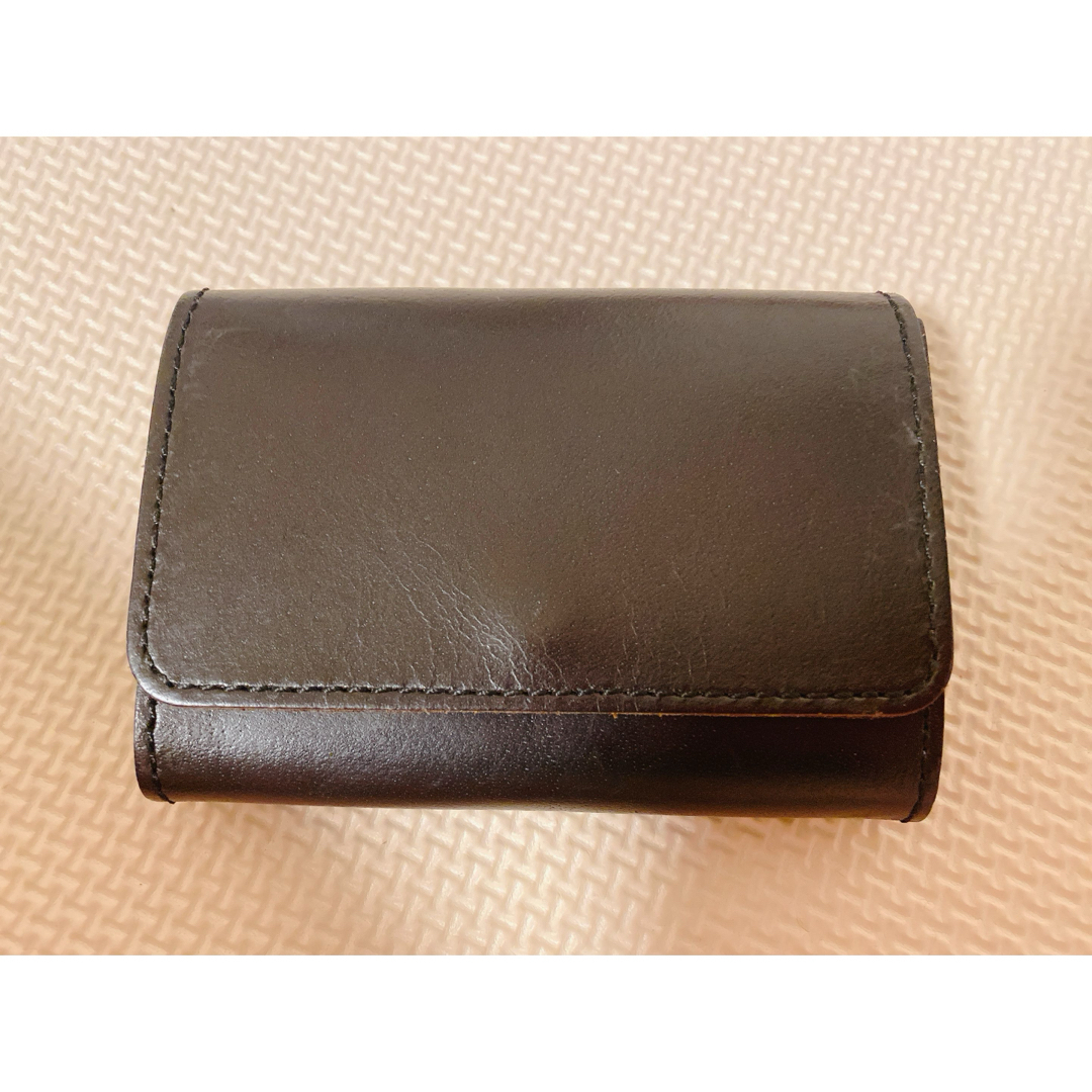 GENUINE  LEATHER  MADE  IN  JAPAN   名刺入れ メンズのファッション小物(名刺入れ/定期入れ)の商品写真