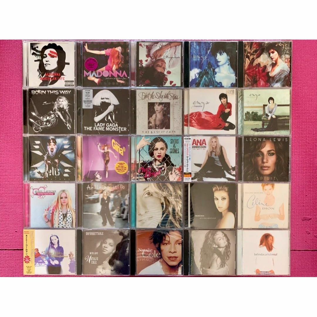 洋楽 女性アーティスト全般 CD まとめて約100枚セット [KD723] エンタメ/ホビーのCD(ポップス/ロック(洋楽))の商品写真