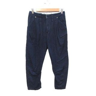 ジョンブル(JOHNBULL)のジョンブル JOHNBULL テーパードパンツ タック S 紺 ネイビー /CT(その他)