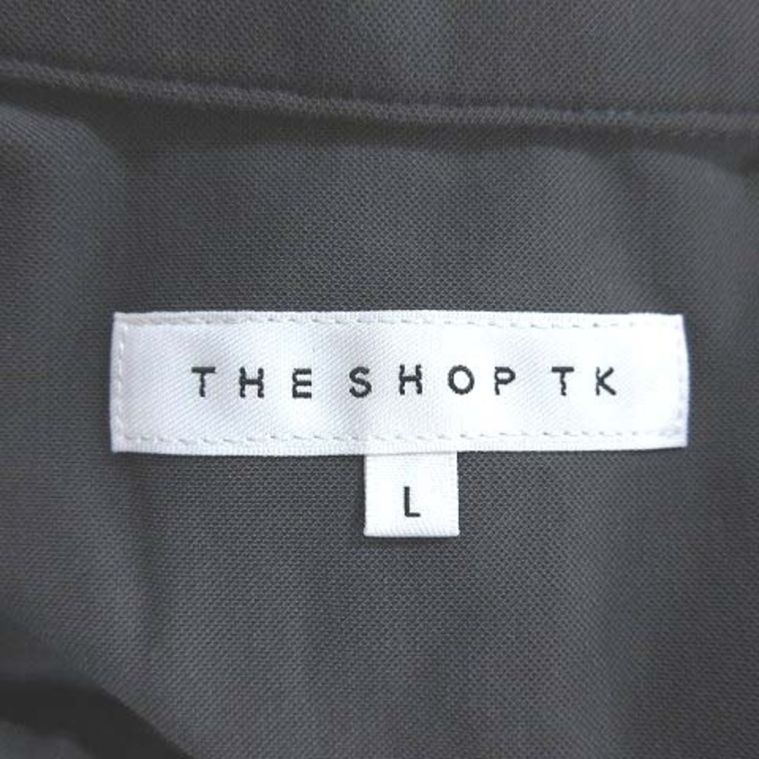 THE SHOP TK(ザショップティーケー)のザショップティーケー ポロシャツ 半袖 カットソー L チャコールグレー メンズのトップス(ポロシャツ)の商品写真