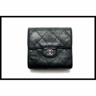 シャネル(CHANEL)のシャネル マトラッセ Wホック SV金具 財布■04bb111347345(財布)