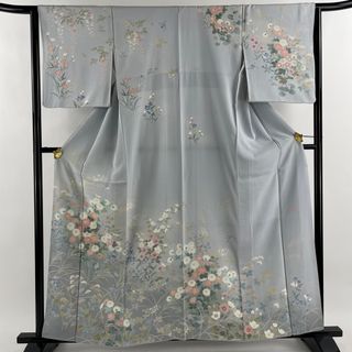 訪問着 身丈159.5cm 裄丈64cm 正絹 名品 【中古】(着物)