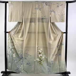 訪問着 身丈158cm 裄丈61cm 正絹 美品 名品 【中古】(着物)