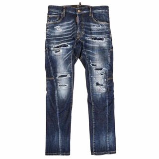 ディースクエアード(DSQUARED2)のDSQUARED2 ディースクエアード ジーンズ S71LB1262 S30789 メンズ デニム 470 BLUE ブルー サイズ44/XS(デニム/ジーンズ)