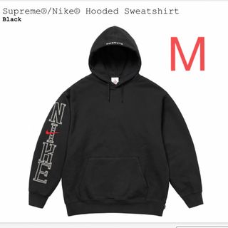 Supreme - Supreme x Nike Hooded Sweatshirt "Black"