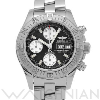 BREITLING - 中古 ブライトリング BREITLING A111B83PRS ブラック /シルバー メンズ 腕時計