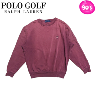 ポロゴルフ(Polo Golf)のPOLO GOLF RALPH LAUREN バーガンディ スウェットトレーナー(スウェット)