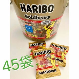 ハリボー(ハリボー)のHARIBO ハリボー ミニ ゴールドベア　45袋(菓子/デザート)