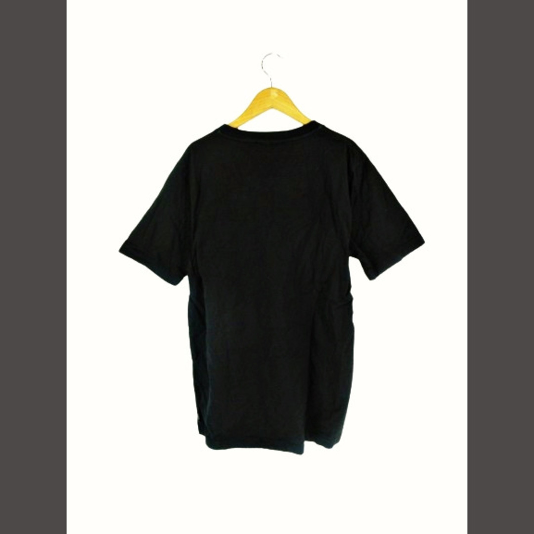 NEWYORKER(ニューヨーカー)のNEWYORKER Tシャツ ヘンリーネック 半袖 無地 シンプル 黒 L  メンズのトップス(Tシャツ/カットソー(半袖/袖なし))の商品写真