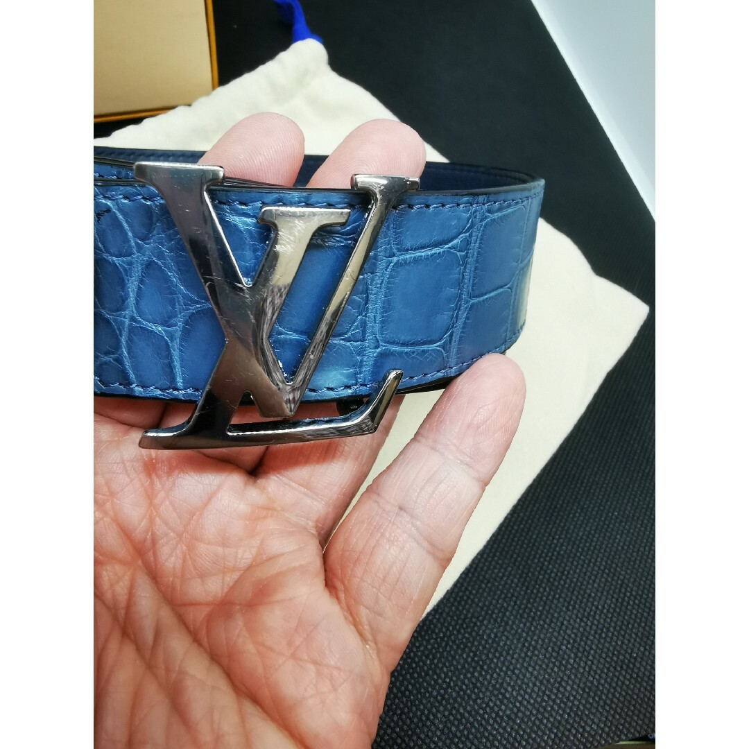 LOUIS VUITTON - ルイヴィトン サンチュール クロコダイル 美品