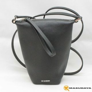 ジルサンダー(Jil Sander)のジルサンダー レザーショルダーバック【超美品】(ショルダーバッグ)