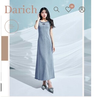 Darich - 【新品未開封品】カットデニムロングワンピース